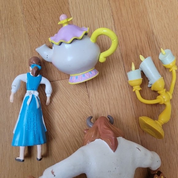 Vintage beauty and the beast figures - Picture 5 of 6